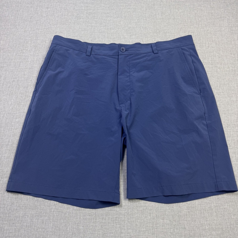 Vineyard Vines Performance Golf Shorts Mens 38 Blue 9" Inseam Athletic